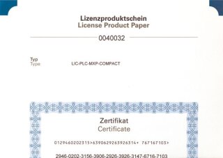 Eaton Lizenz PLC Laufz.Compact 142581,LIC-PLC-MXP LIC-PLC-MXP-COM