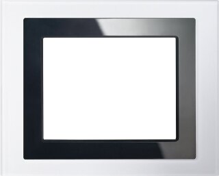 Siemens 5WG1588-8AB15 GAMMA instabus Design-Rahmen für Touch Panel Glas weiß
