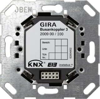 Gira KNX/EIB Busankoppler 3 200900 mit externem Fühler KNX/EIB