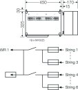 Hensel Mi PV 3321 Generator-Ansch-Kasten 3xPV-String auf...