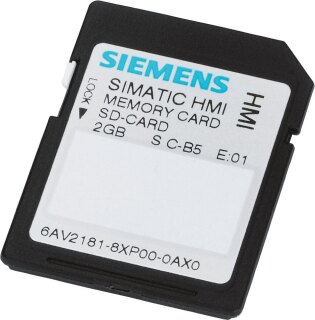 Siemens IS Speicherkarte 2GB Speicherkarte 2GB 6AV2181-8XP00-0AX0