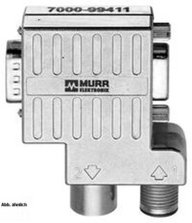 Murrelektronik M12/D-Sub Profibus Adapter 90Grad M12-St/Bu 7000-99411-0000000