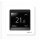 Devi UP-Uhrenthermostat 16A 230V Devireg Touch mit Rahm