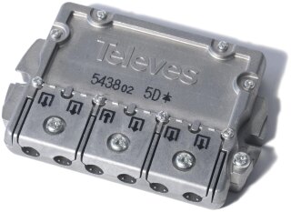Preisner EFV 5 5-fach Easy-F Verteiler 5-2400 MHz 11dB