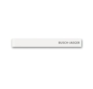Busch Jäger Abschlussleiste unten mit Kennzeichnung 6349-811-101
