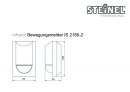 Steinel Infrarot-Bewegungsmelder mit 2Pyro-Sensoren IS 2180-2 sw
