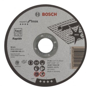 Bosch Werkzeuge Trennscheibe 1 mm 125mm 2 608 600 549