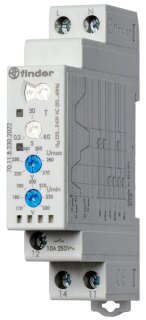 Netzüberwachung für 1-Phasen-230 V AC,1 Wechsler 10 A,einstellbare Grenzwerte,Spannungsfehler-Memory wählbar,für 230 V AC