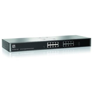 LevelOne Gigabit Ethernet Switch 16 Port 10/100/1000Mbps GSW-1657