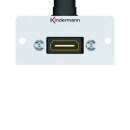 Kindermann Anschlussblende HDMI mit Kabelpeitsche 7444000582