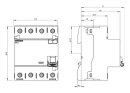Siemens FI-Schutzschalter Typ A 40A,3+N-POL 300MA400V,4T 5SV3644-6
