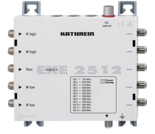 Kathrein EXE 2512 Durchgangs-Umschaltmatrix Einkabel für 12 Receiver