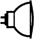 OSRAM NV-Halogenreflektorlampe 50W B GU5,3 12V 36¦ 44870 WFL 50W 1