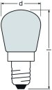 OSRAM R÷hrenlampe 25W mt E E14 230V Ï26x57mm SPC.T26/57 FR 2