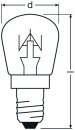 OSRAM R÷hrenlampe 25W kl E E14 230V Ï26x57mm SPC.T26/57 CL 2