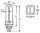 OSRAM Kompaktleuchtstofflampe DULUX 13W 4000K A G24q-1 DULUX D/E 13W/8