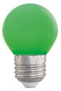 SHAH 57491 LED Tropfenlampe 45x70mm E27 230V grün...
