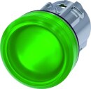 Siemens 3SU10516AA400AA0 Leuchtmelder 22mm rund grün Linse glatt