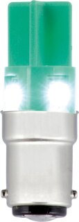 Sirena LD4.5.4WO-BA15d 24V ACDC grün LED Leuchtmittel 40944