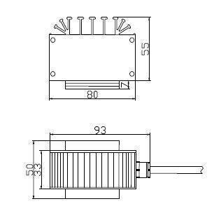 Schaltschrank-Heizung Rose LM 1103020Kb1 Typ 1.1 LM-Super-Small PTC Leistung 30 