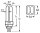 Osram Kompaktleuchstofflampe G24Q-2 tageslicht Dulux D/E 18W/865