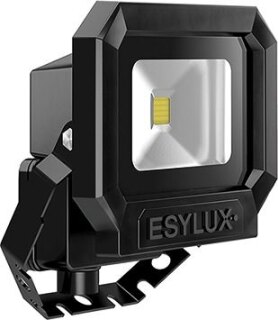 ESYLUX LED-Strahler ADF 3000K m.MontBügel sw OFL SUN LED10W 3K sw