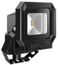 ESYLUX LED-Strahler ADF 5000K m.MontBügel sw OFL SUN...