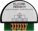 Elcom Audio-Auskoppler 2Draht UP RED321Y