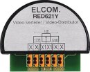 Elcom Videoverteiler/Abzweiger 2Draht UP RED621Y