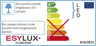 Esylux OFL SUN LED 50W 5K LED-Strahler 5000K 90lm schwarz EL10810268
