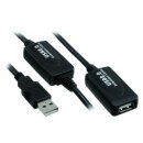 Kindermann 5771-115 USB-Aktiv Verlängeru A-St/A-Bu 15m