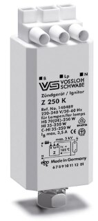 Vossloh 141584 Zündgerät IPP 250-1000W 220-240V Typ Z1000SD20 50/60Hz