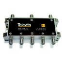 Televes Abzweiger 6f. 18dB, 5-2400Mhz AZS 618 F