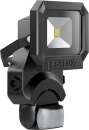 ESYLUX LED-Strahler 10W 800lm IP65 sw mt AFL SUN LED 10W 3K schwarz breit BWM