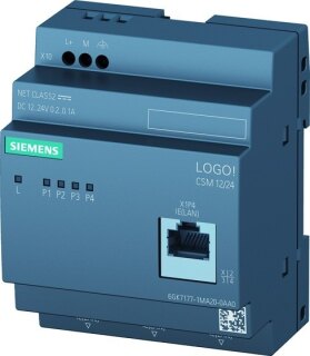 Siemens 6GK71771MA200AA0 LOGO! CSM12/24 Compact Switch Modul Anschluss an LOGO!