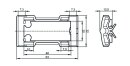 IFM E12163 Montageadapter Rohr-und Schlauchmontage KQ5/KQ6