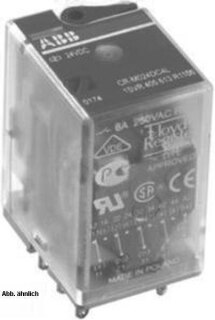 ABB Miniaturrelais 6 A CR-M024DC4 4 Wechsler 250V 24 V DC