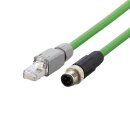 IFM E12090 Verbindungskabel gerade/ gerade M12 4p Ethernet Patchkabel
