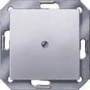 Siemens Blindplatte 55x55 mm 5TG1250 DELTA aluminium-metallic