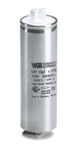 Vossloh 526247 Kondensator T 13.5µF kunststoff weiß
