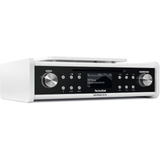 Technisat DigitRadio 20 CD weiß DAB+/UKW mit CD Unterbau Küchenradio