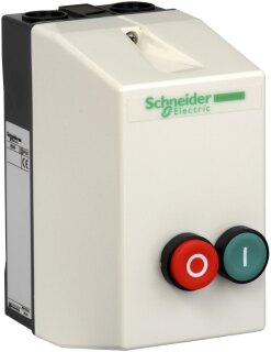 Schneider DE1DS1 Leergehäuse TeSys für LE1 D09 mit grünem und rotem Taster