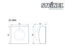 Steinel IS 3360-E COM1 AP Bewegungsmelder 010478