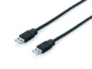 EQUIP USB-Kabel 1m USB-A Steck 128870
