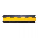 Walther 39870020 Kabelbrücke 2K gerade Vollgummi schwarz/gelb je 27x30mm