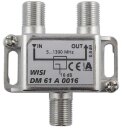WISI Abzweiger F-Conn 1f 5-1300MHz 0,8dB DM 61 A 0016...