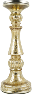 Kerzenständer gold mit breitem Aufsetzer  EDELMAN 1046610