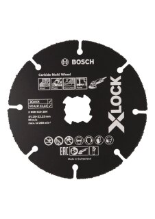 Bosch X-LOCK Carbide 2608619284 Multiwheel 125mm