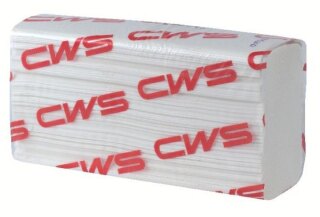 CWS Multifold, Z-Falz, 2-lagig weiß, 23,5x8 cm geschlossen, 3750 Blatt