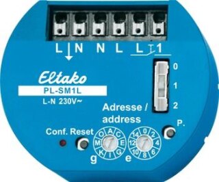 Eltako PL-SM1L Powerline-Sensoreingang 1-Kanal 31100007